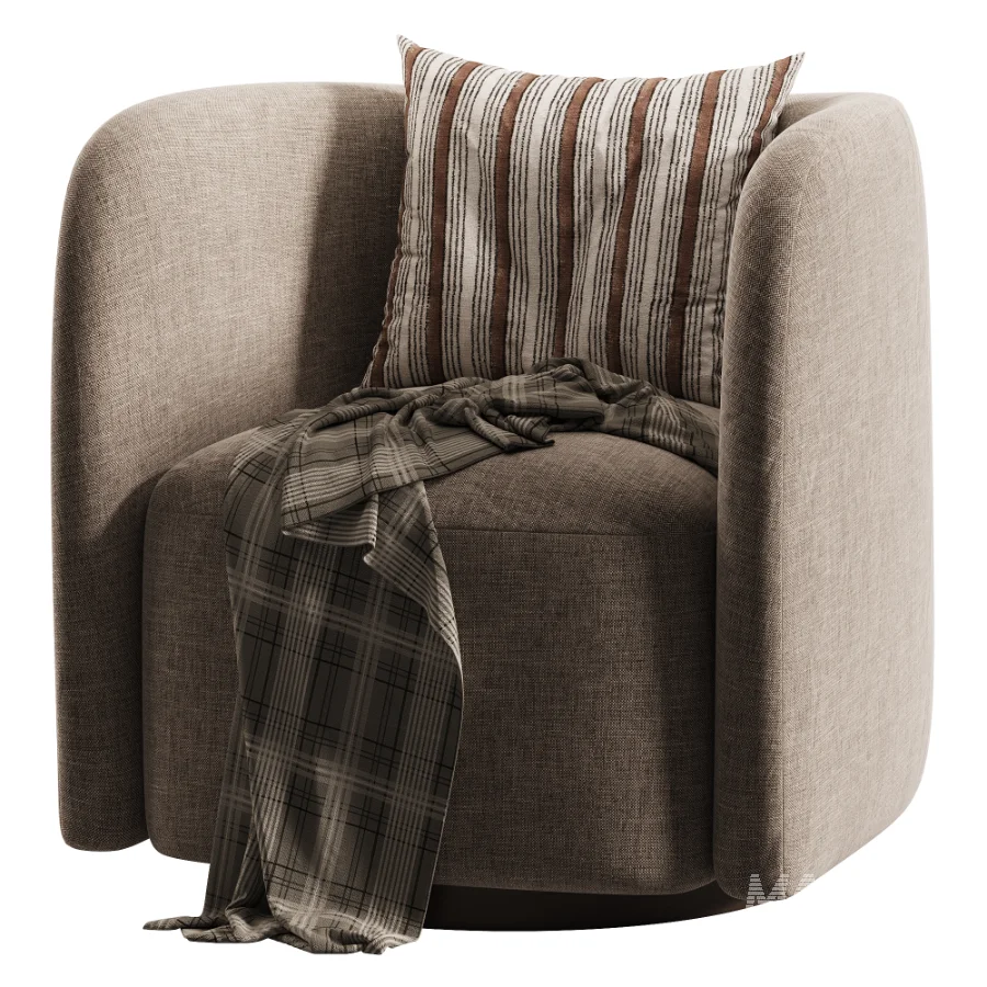 Swivel Lounge Chair - Image 3