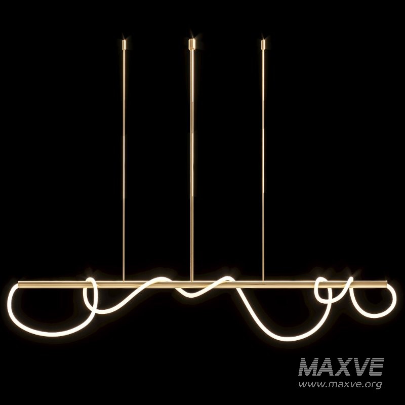 3 Luke Lamp Pendant Light Tracer Bar - Image 3