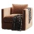 Siena Plinth Base Swivel Club Chair - Thumbnail 3