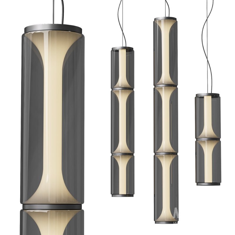 Lasvit Miles Vertical Pendant Lamps - Image 1