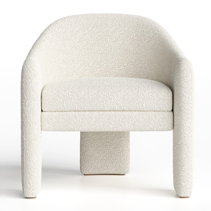 Italian_boucle_armchair - Image 2
