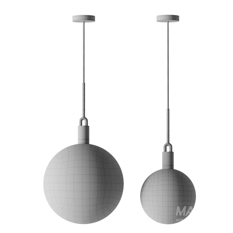 Forked Globe Pendant light - Image 9