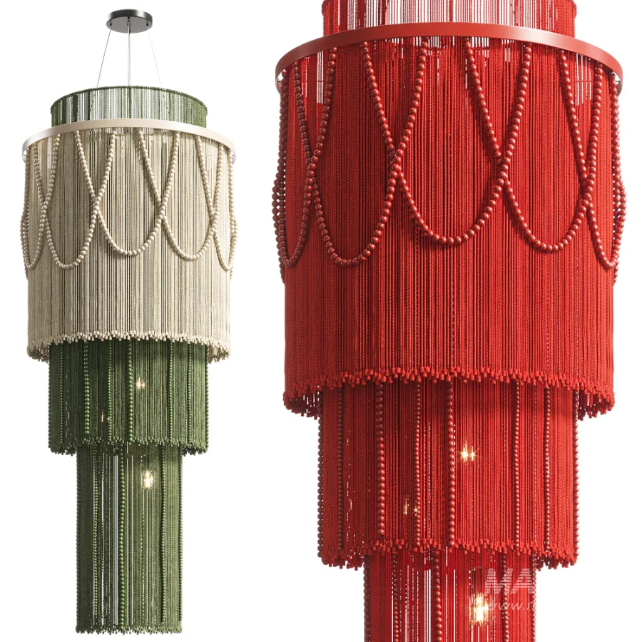 Подвесной светильник Cascade EDL Red - Image 7