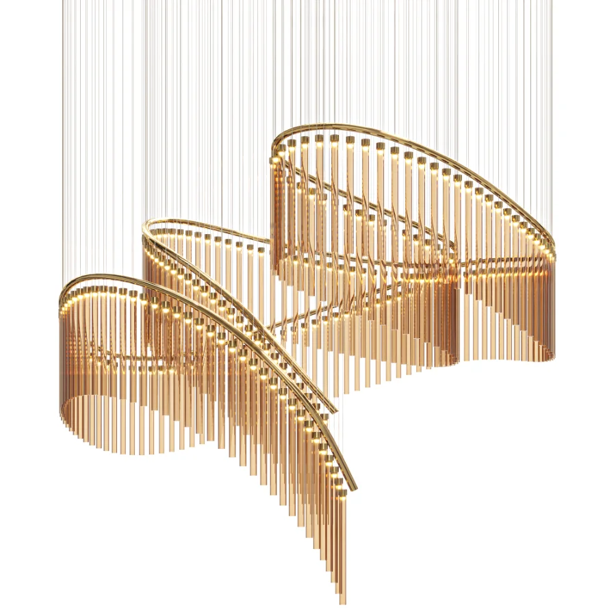 Crystal Spin Customize Chandelier - Image 1