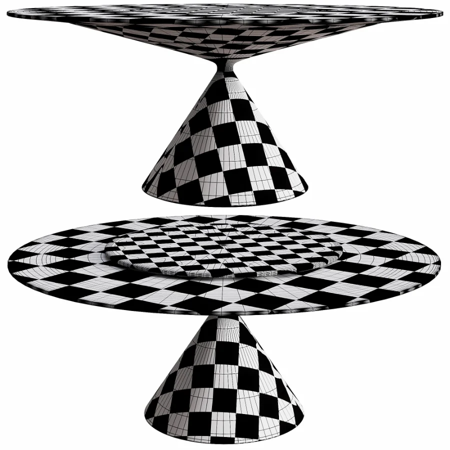 Clay Round Dining Table Set By Desalto - Image 2