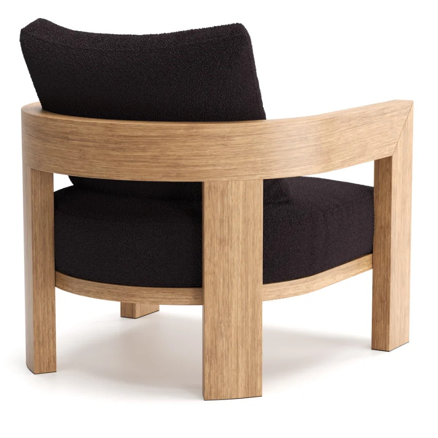 Warhol Iroko Nature Outdoor Armchair - Image 6
