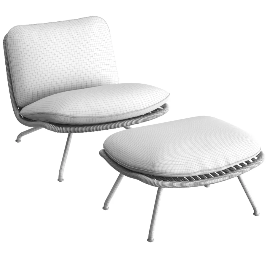 Pattie Cord Outdoor Armchair - Image 7