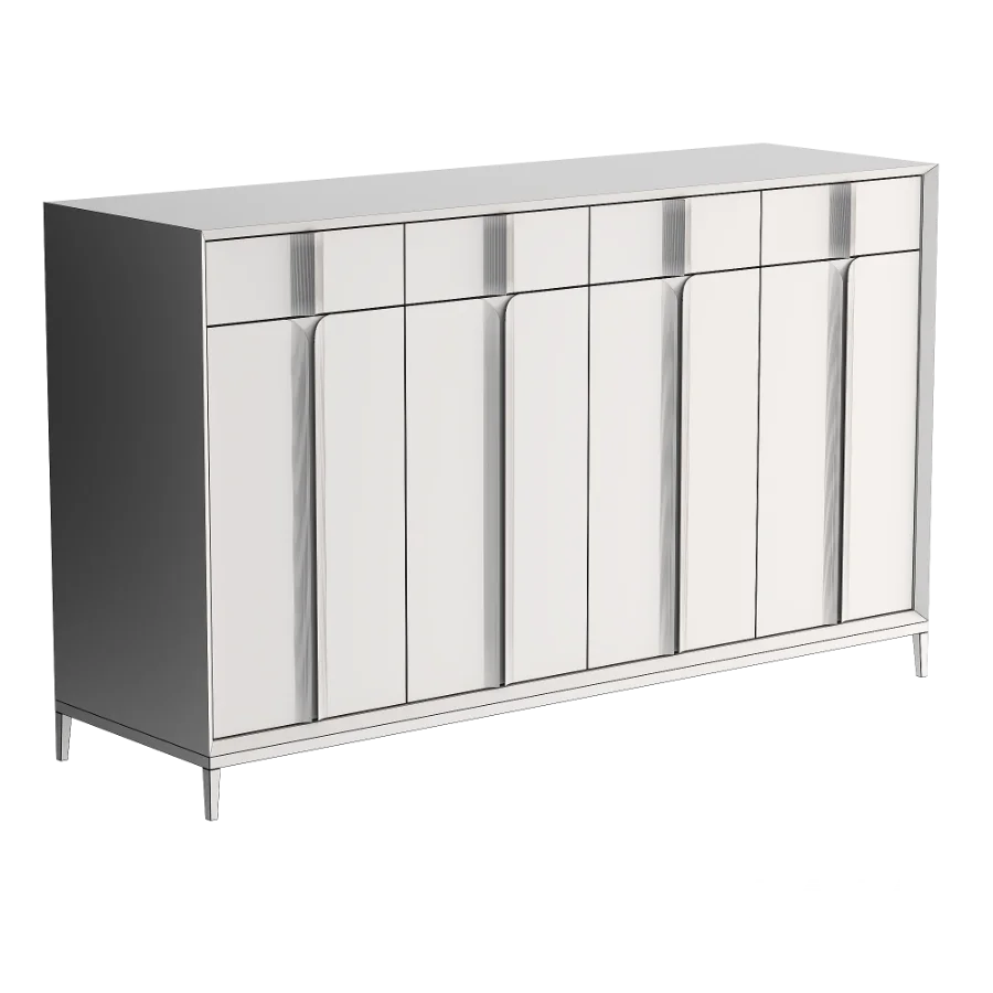 Vintage Wooden Dresser - Image 4