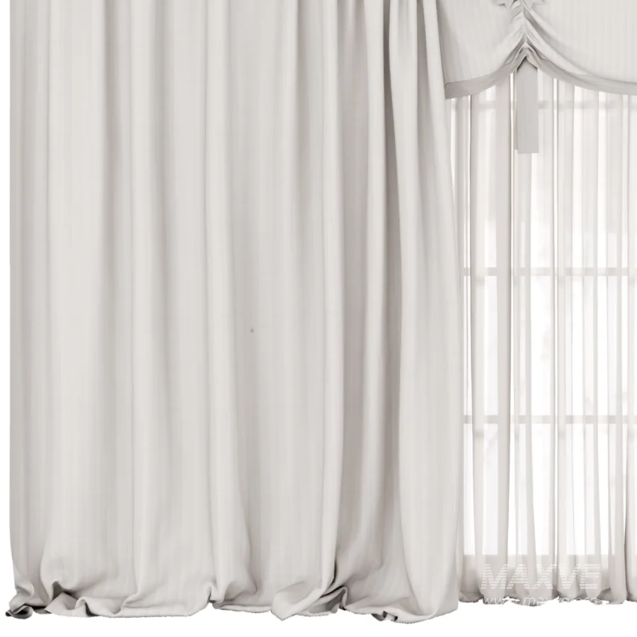 Silk and Cotton-Curtain Set 106 - Image 4