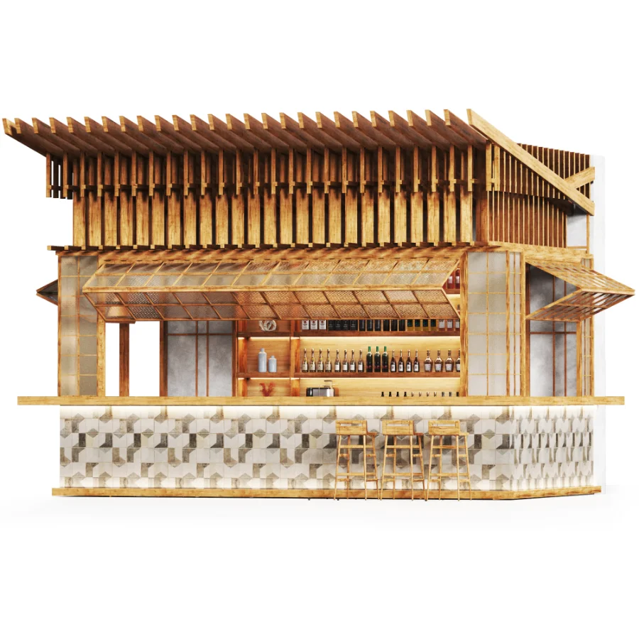 Kiosk Cafe – Booth Cafe coffeehouse 25 - Image 1