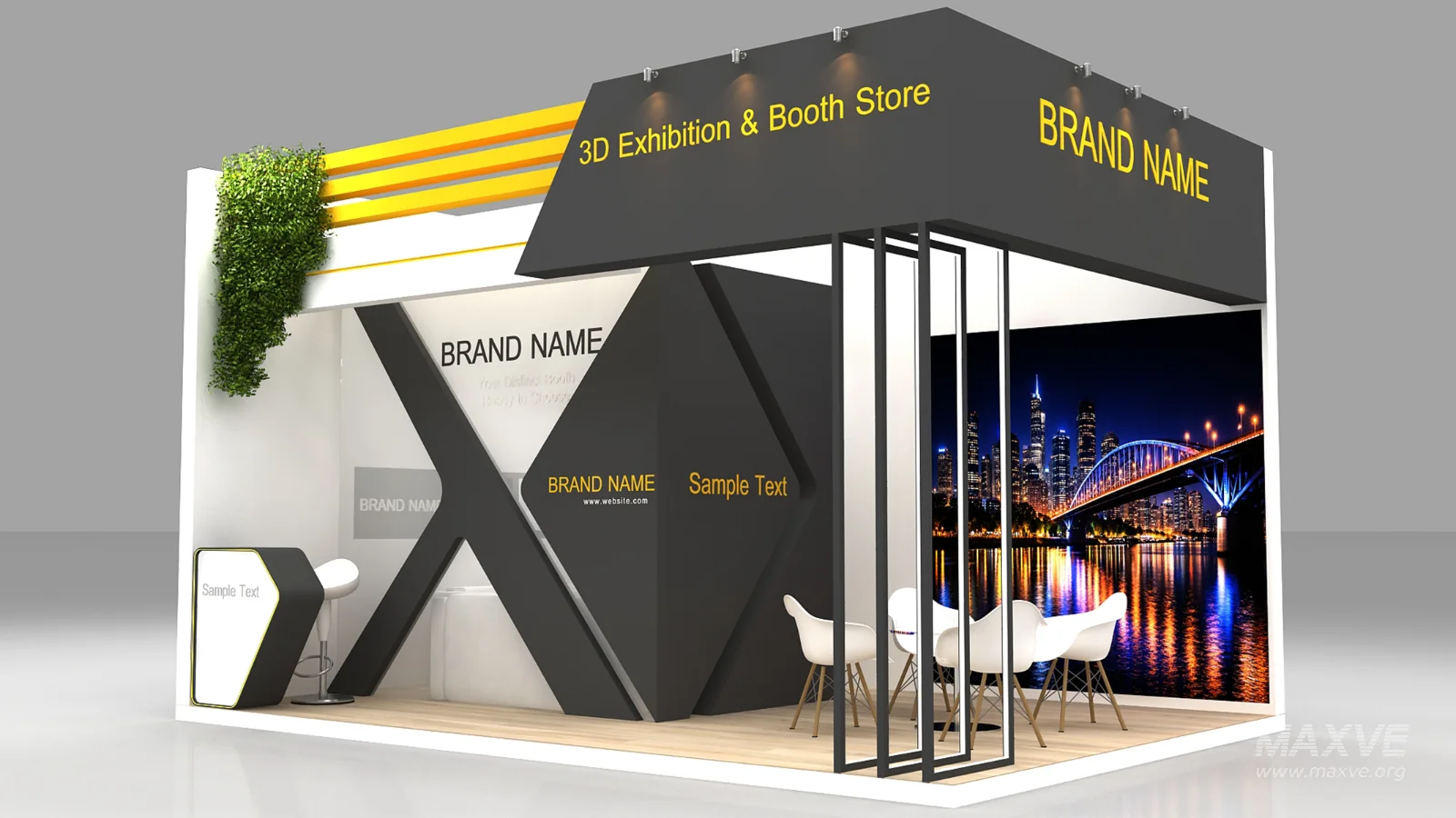 Exhibition Booth 3D Model - Image 6