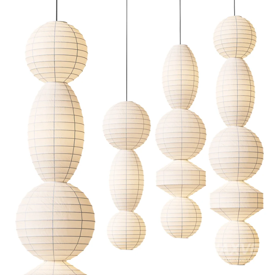 Ori Lantern Series Pendant Lamps - Image 1