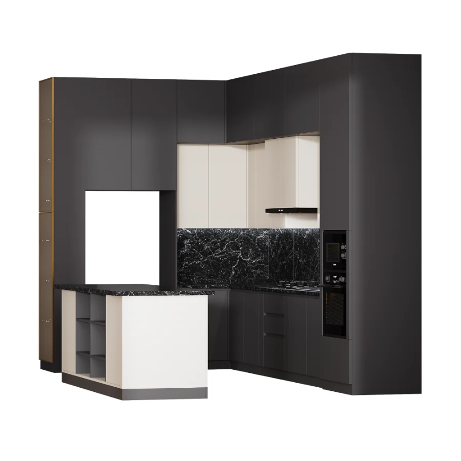 Modern_style kitchen set in 4 different designs - Image 3