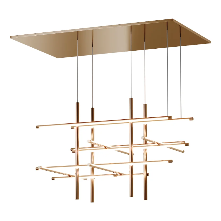 Labyrinth Intersections LED Chandelier - Image 3