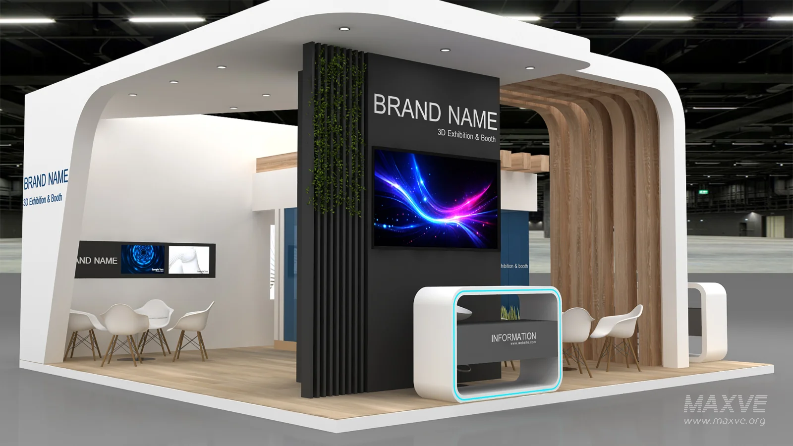 Exhibition Booth 3D Model - Image 6