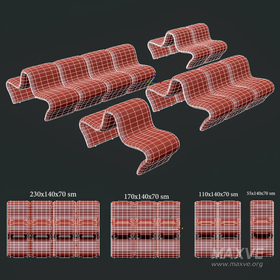 Dos a Dos Louvre Pierre Paulin by 1stdibs - Image 7