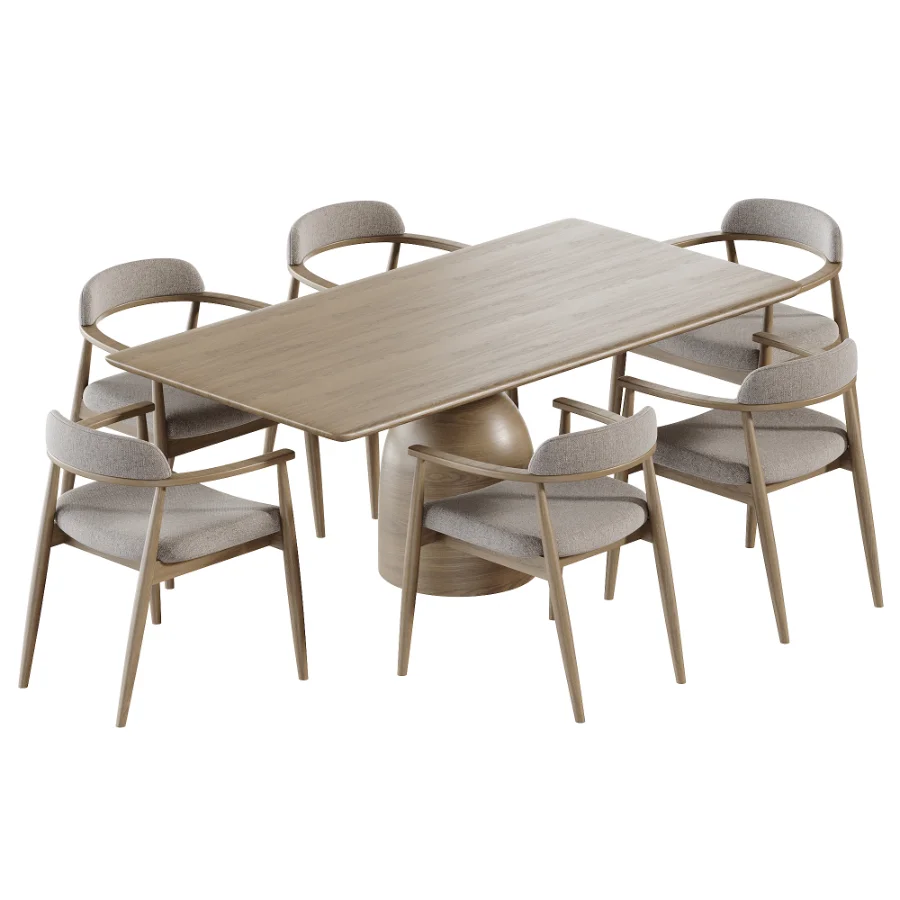 Dining set 9 - Image 1