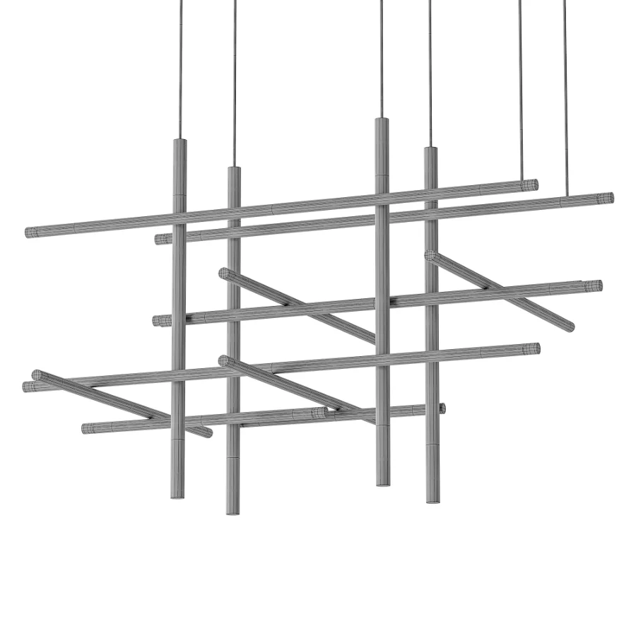 Labyrinth Intersections LED Chandelier - Image 9