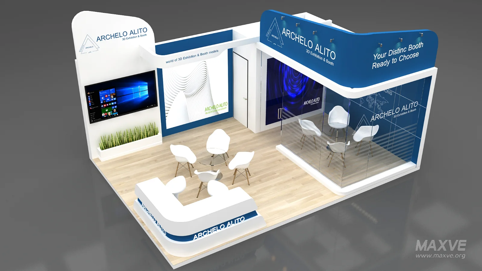 exhibition 3d model - Image 5