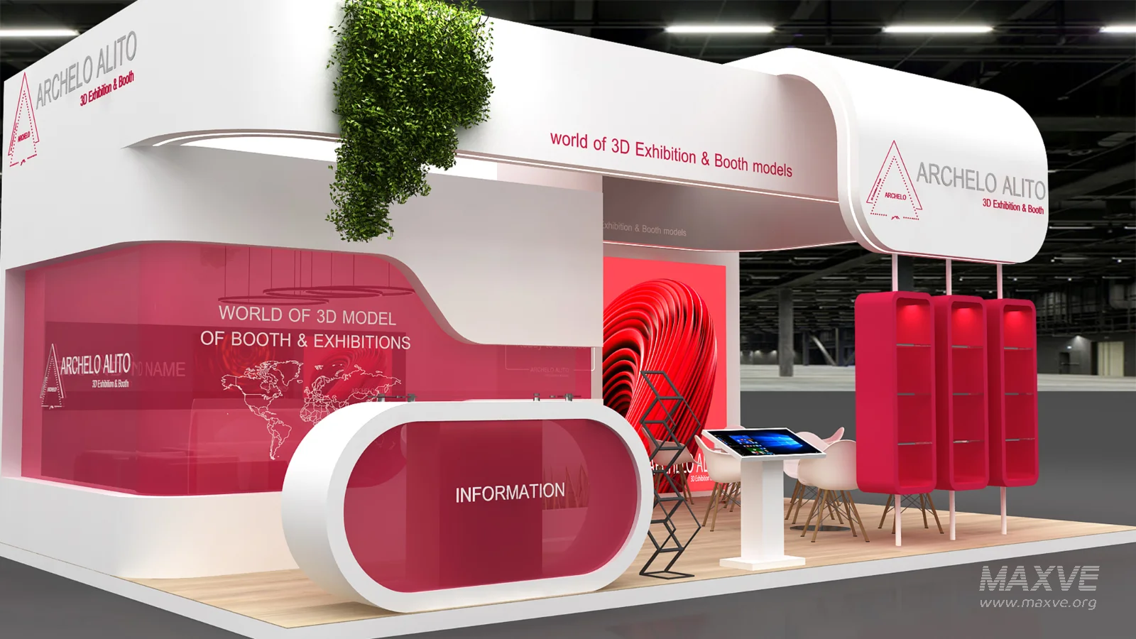 3D Exhibition Booth Model - Image 5