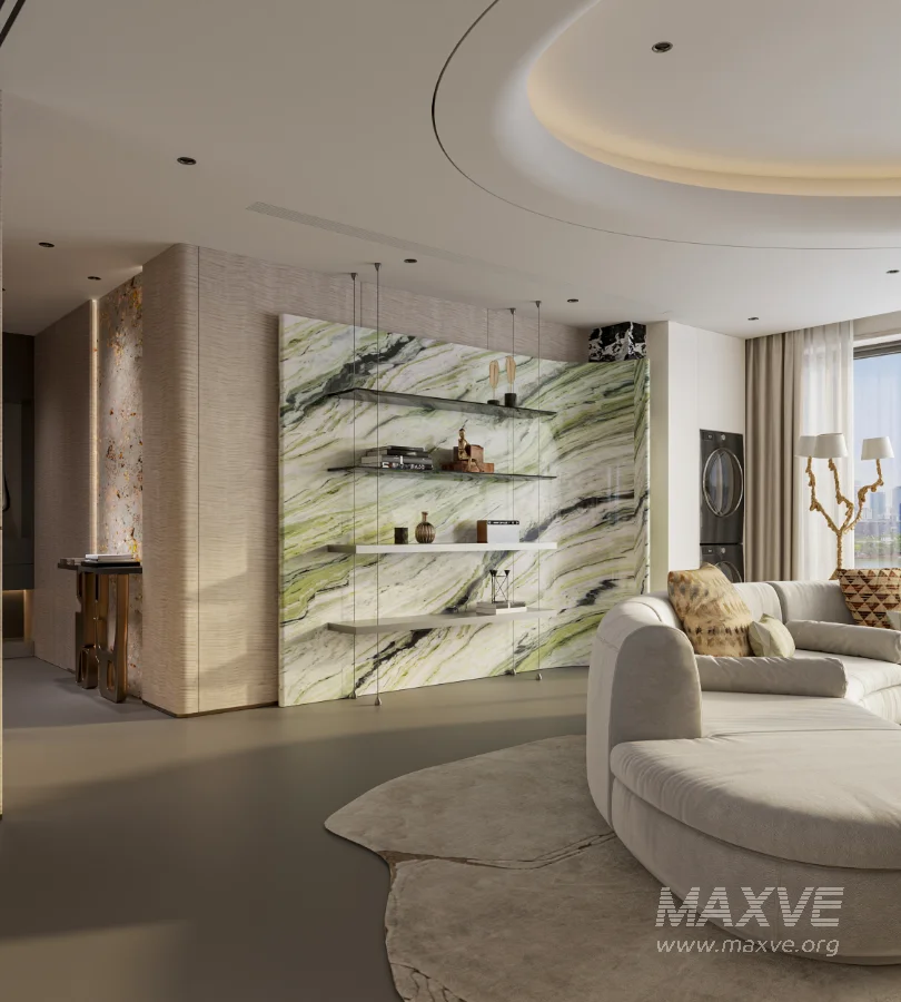 Luxury living room and dining room - Image 3