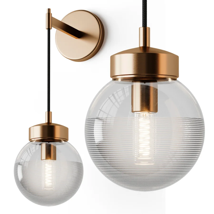 Globe Wall Sconce - Image 1