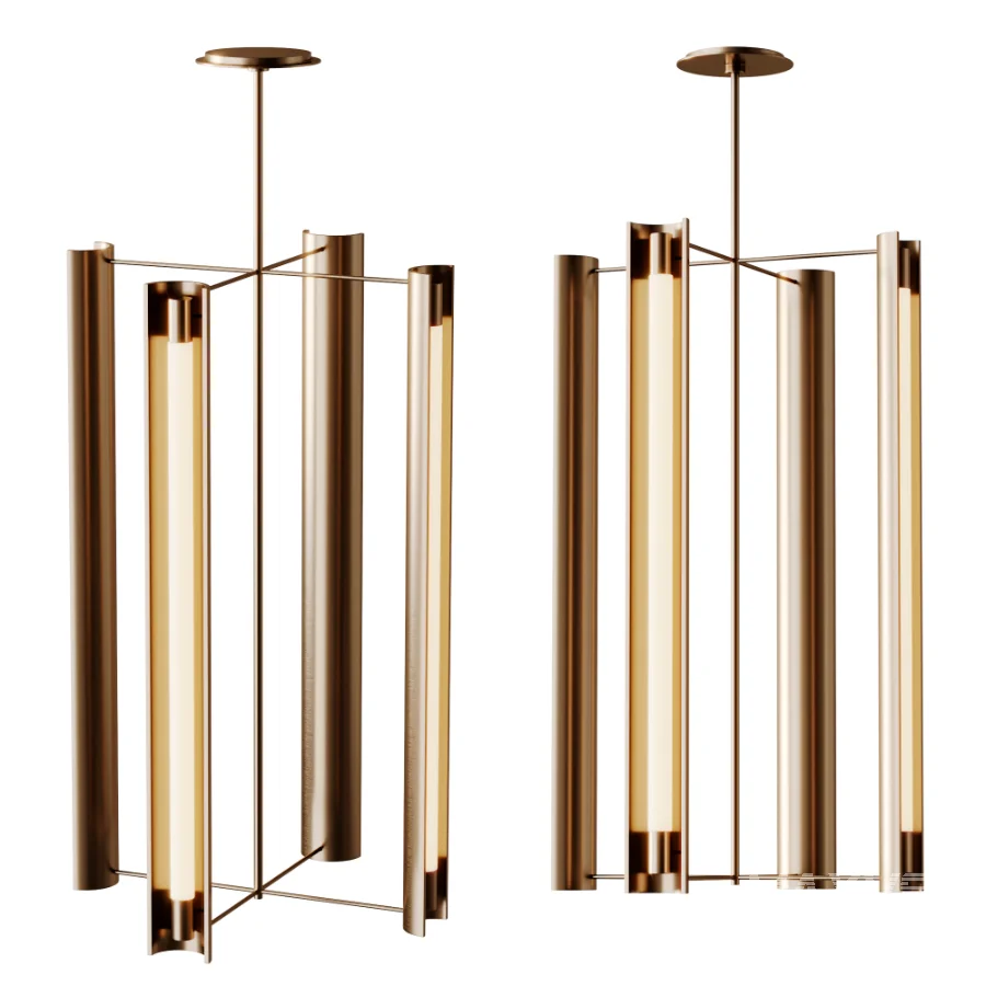 Carson Four Light Tall Pendant - Image 4