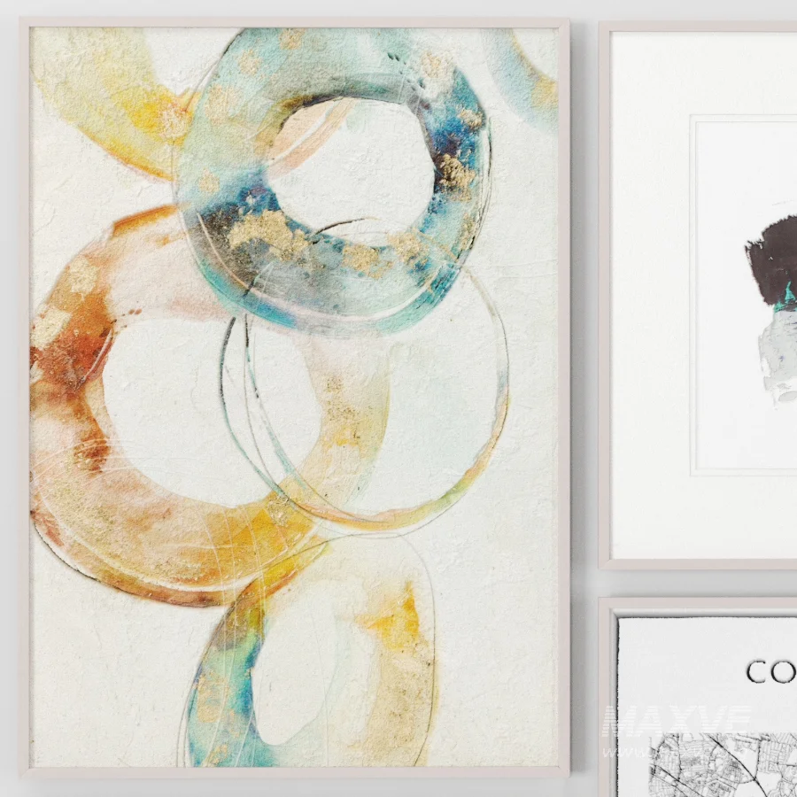 D176 Copenhagen Map By Daydream And Synergy Painting - Image 5