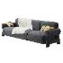 Lugar Nefertiti 3-person sofa - Thumbnail 1