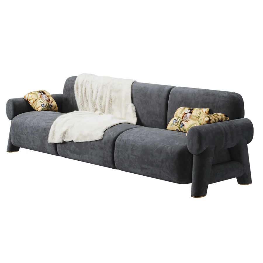 Lugar Nefertiti 3-person sofa - Image 1