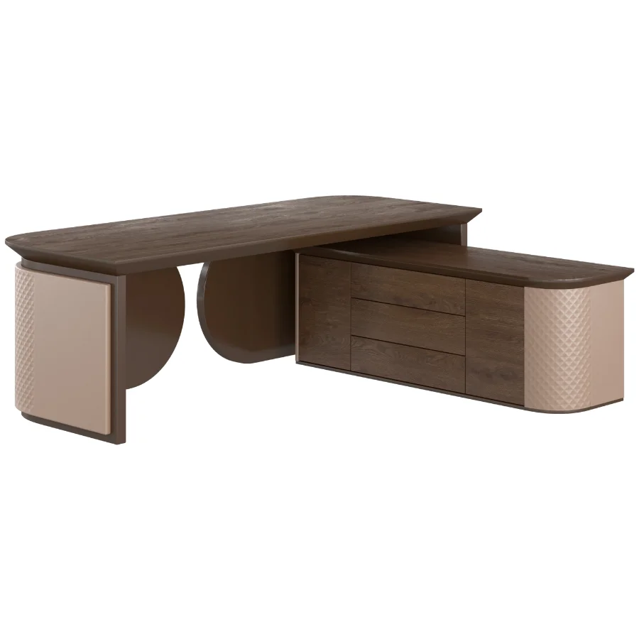 Luxury Executive Office Desk 02 - Image 4