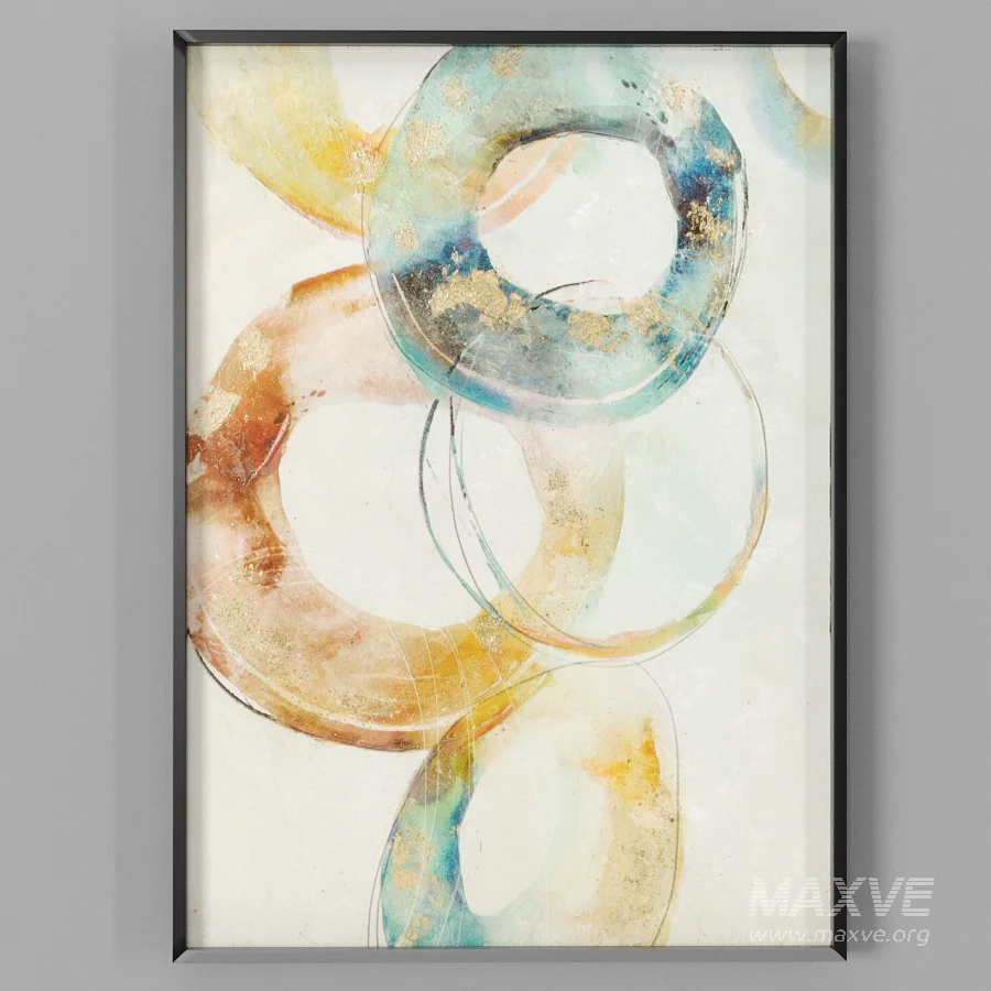 D176 Copenhagen Map By Daydream And Synergy Painting - Image 3