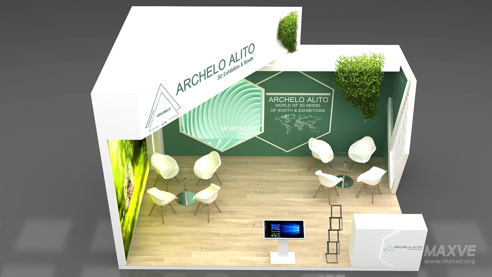 3D Stand Booth Model - Image 4