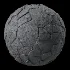 D317 BrushRock Stone wall – Sbsar Pbr 4k Seamless - Thumbnail 5