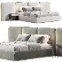 Gem Upholstered King Queen Bed 2 - Thumbnail 1