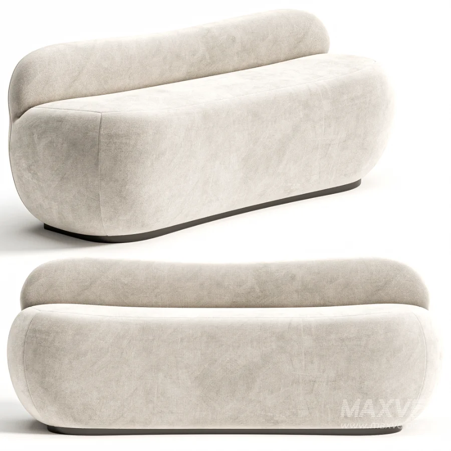 CB2 Orleans Upholstered Bench - Image 3