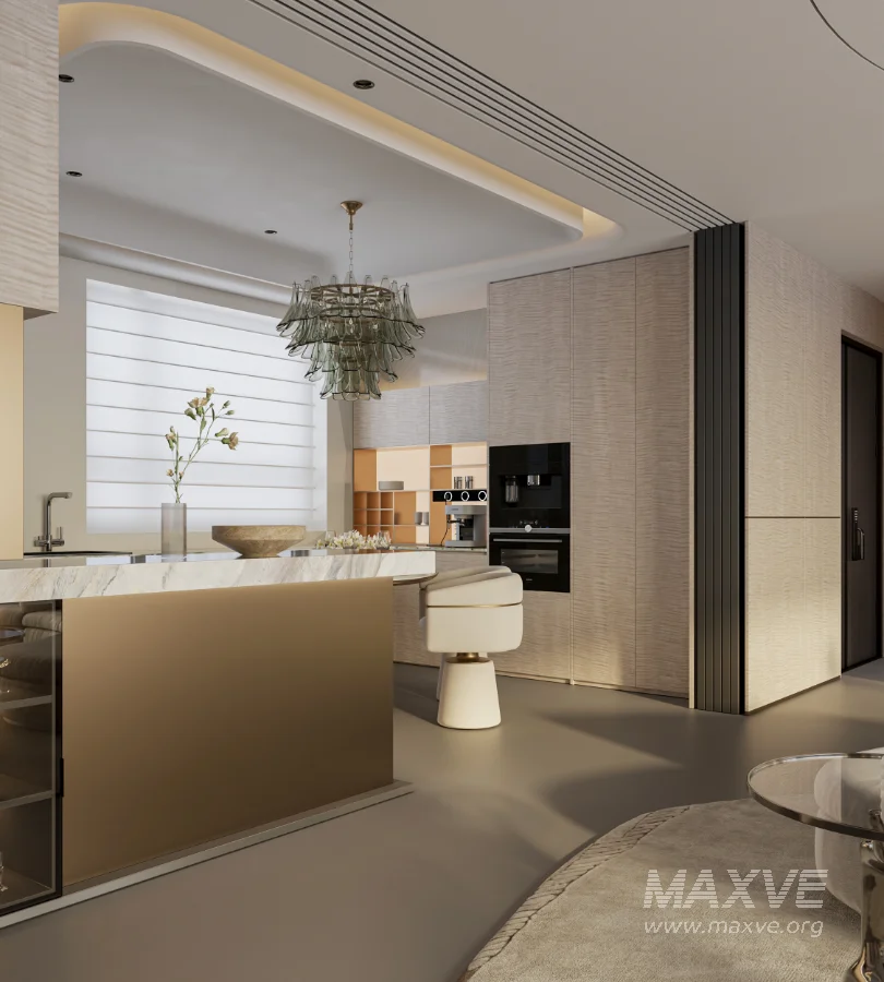 Luxury living room and dining room - Image 2