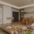 Modern living and dining room bedroom - Thumbnail 2