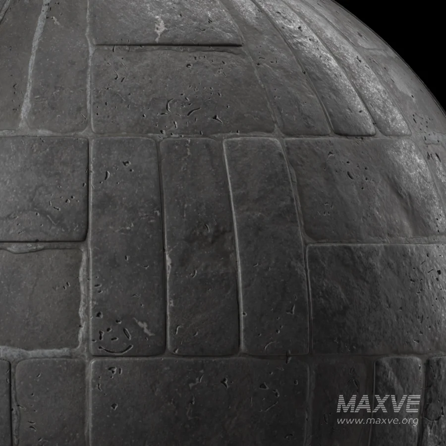 D286 Stone Pavement – Pbr 4k Seamless - Image 4