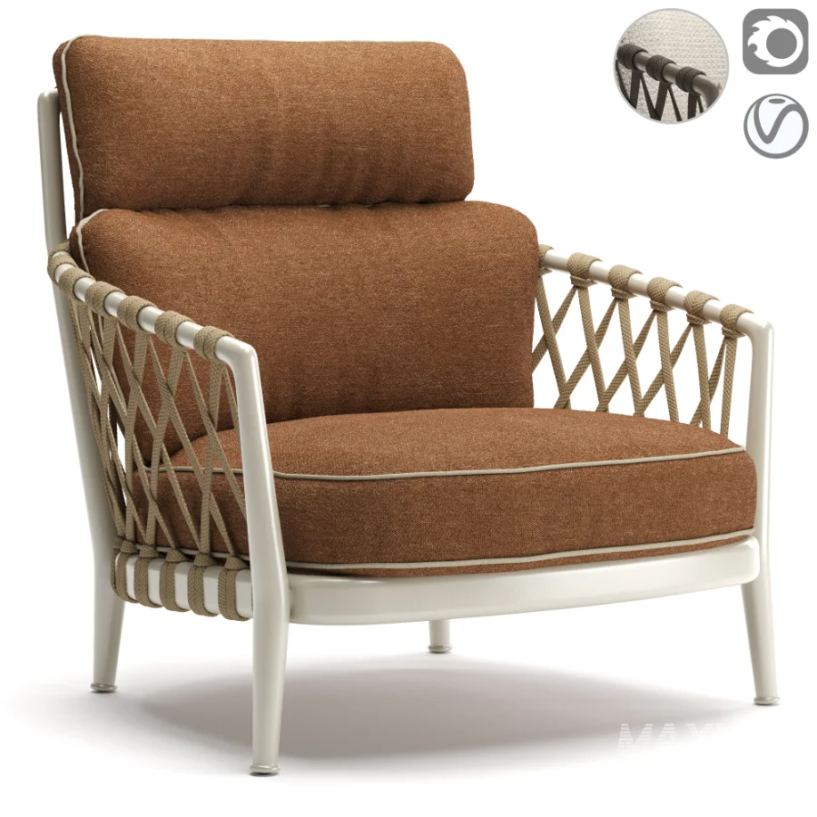 Erica Outdoor Armchair v2 - Image 1
