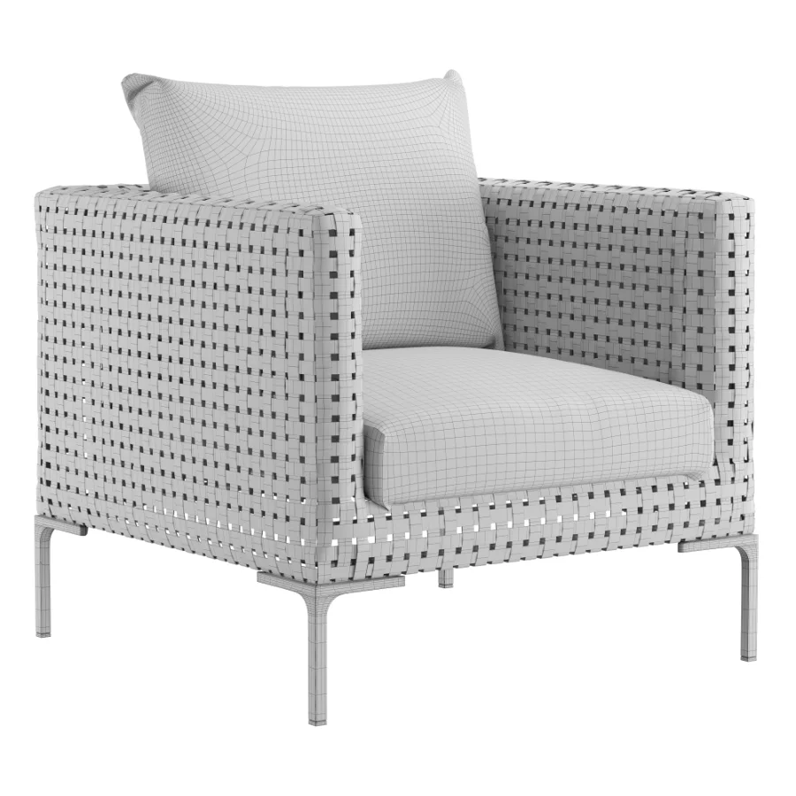 Charles Outdoor Armchair - Image 7
