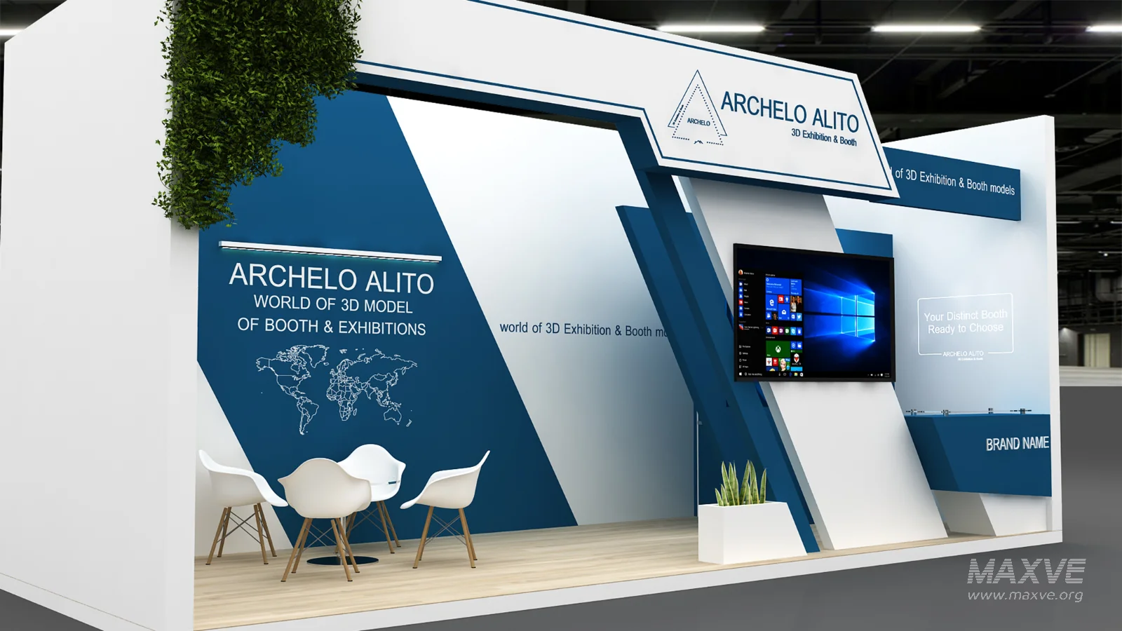 3D Stand Booth Model - Image 5