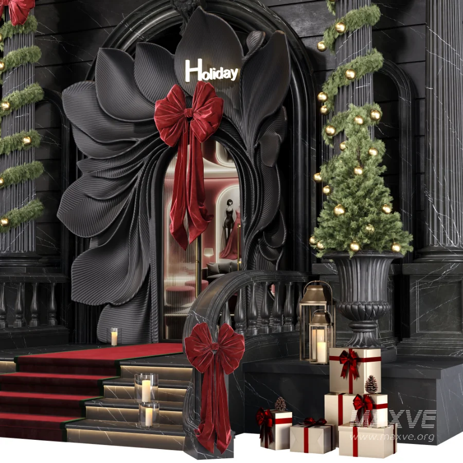 Christmas Entrance Decoration 02 - Image 3