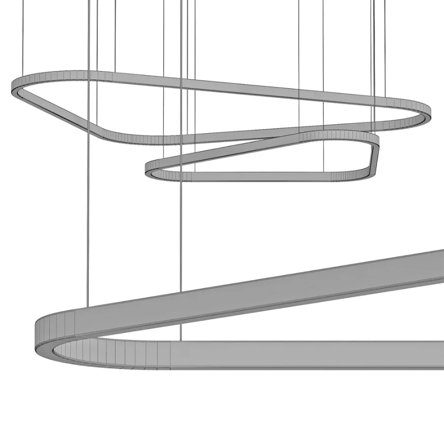 Geometric Triangulari Pendant - Image 3