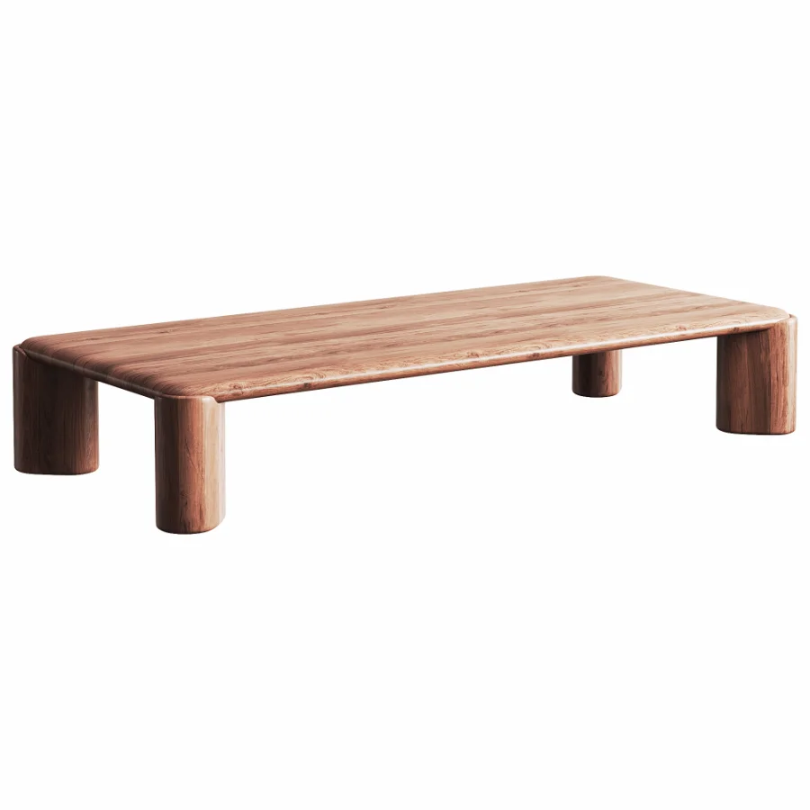 Frank Low Wood Coffee Table By Meridian - Image 1