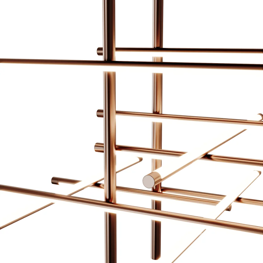 Labyrinth Intersections LED Chandelier - Image 2