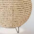 Round LED Japanese Style Lantern Rice Paper Desk Lamp - Thumbnail 7