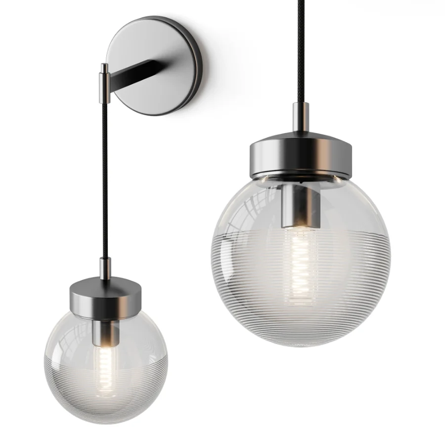 Globe Wall Sconce - Image 2