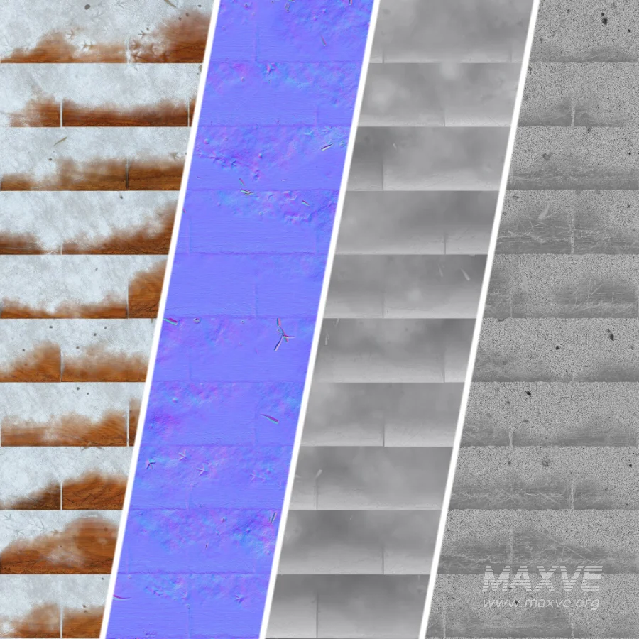 D261 Wood Roofing by Snow – Sbsar Seamless PBR 4k - Image 6