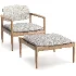 Yoko Cord Outdoor Armchair - Thumbnail 4